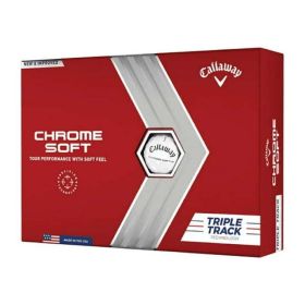 22 Triple Track Golf Balls 12pk White