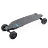 All terrain dual 1000*2 hub motor electric skateboard with 32mph max speed; 25miles range; 9600mah battery.