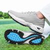 New Spikeless Golf Shoes Men Waterproof Golf Sneakers Big Size 40-47 Walking Shoes Anti Slip Athletic Sneakers for Men