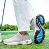 New Spikeless Golf Shoes Men Waterproof Golf Sneakers Big Size 40-47 Walking Shoes Anti Slip Athletic Sneakers for Men