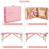 Portable Adjustable Facial Spa Bed with Carry Case